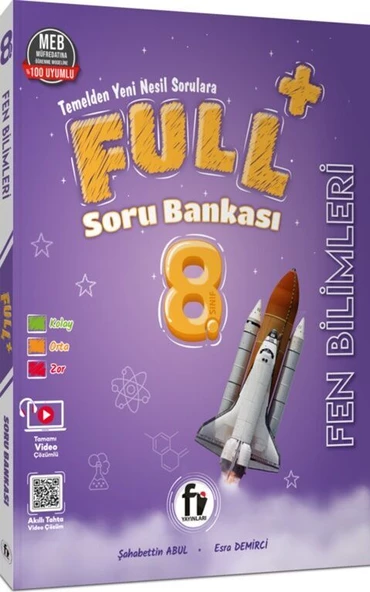 Fi Yayınları 8. Sınıf Fen Bilimleri FULL Soru Bankası ürün görseli 1