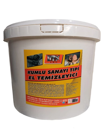 Endüstriyel Kumlu Talaşlı El Temizleme Sabunu 15 KG ürün görseli 1