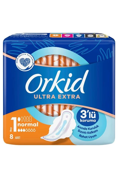 Orkid ORKİD TEKLİ ULTRA NORMAL 8 Lİ - Resim 3