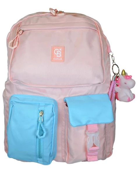 Color Bags Sırt Çantası Pudra B37 ürün görseli 1