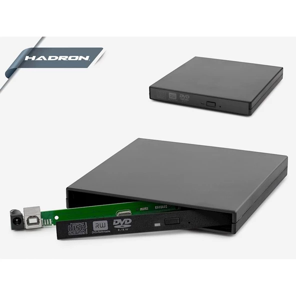 Harici DVD-RW Kutusu 12.7 MM Hadron HD991 HDX1764 ürün görseli 1
