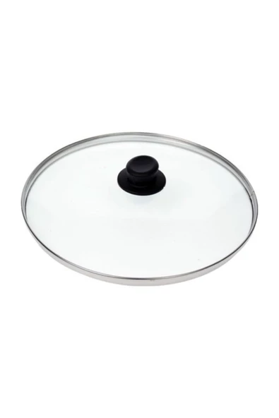 Doğuş Cam Kapak Tencere Tava Kapağı 30cm Cam Kapak 30 Cm ürün görseli 1
