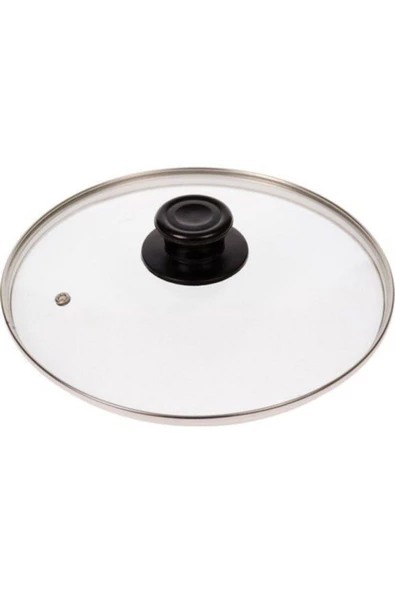 Another Ermiya Tencere Tava Sahan Için Z Tipi Temperli 22 Cm Cam Kapak ürün görseli 1