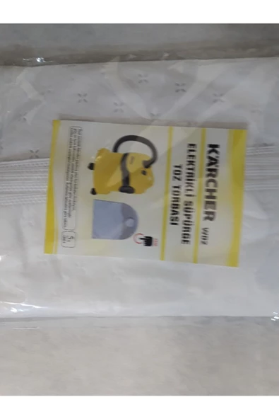 Karcher Kärcher Wd 2 Elyaf Süpürge Torba 5 Ad. - Resim 3