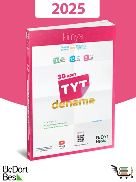 345-2025 Model 30'lu TYT Kimya Denemesi ürün görseli 1