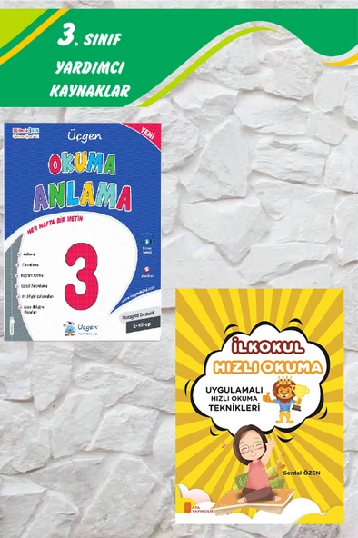 Üçgen 3.Sınıf Okuma Anlama+Hızlı Okuma ürün görseli 1