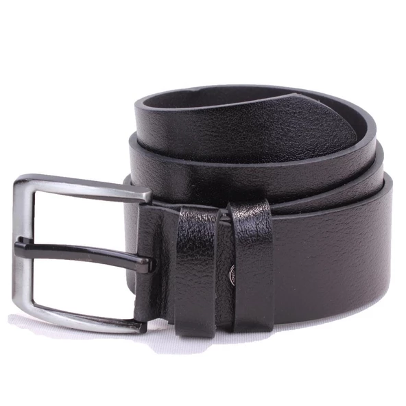 Dagoster DMK26-463DG Siyah 4.5 cm Hakiki Deri Erkek Kemer ürün görseli 1