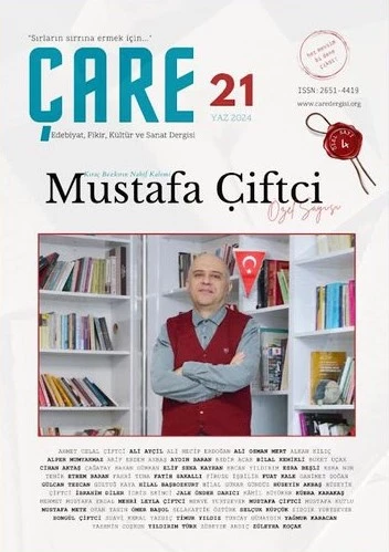 Çare Dergi 21.Sayı Yaz 2024 ürün görseli 1