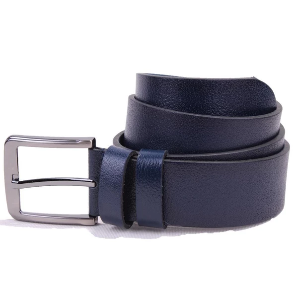 Dagoster DMK26-467DG Lacivert 4 cm Hakiki Deri Erkek Kemer ürün görseli 1