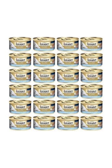 Gourmet Gold Kıyılmış Ton Balıklı Konserve Yetişkin Kedi Maması 24 x 85 G ürün görseli 1