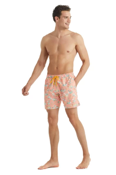 Blackspade 10416 Erkek Baskılı Şort Mayo - Resim 3