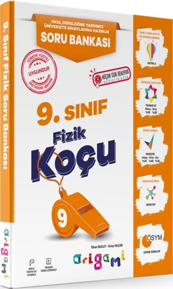 Tammat Yayıncılık 9. Sınıf Fizik Origami Soru Bankası ürün görseli 1