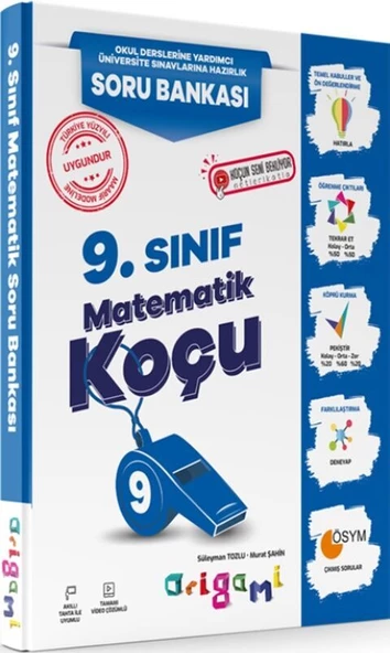 Tammat Yayıncılık 9. Sınıf Matematik Origami Soru Bankası ürün görseli 1
