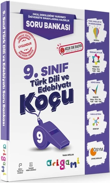 Tammat Yayıncılık 9. Sınıf Türk Dili ve Edebiyatı Origami Soru Bankası ürün görseli 1