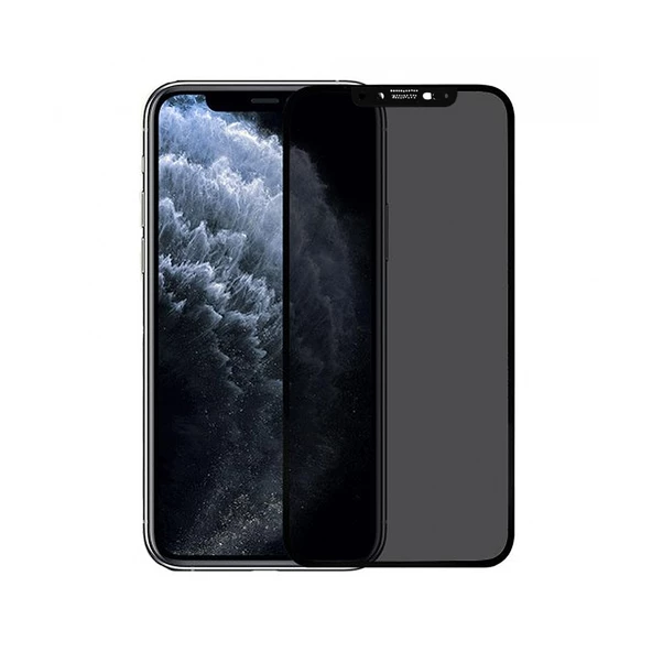 iPhone 11 Pro Max Kamera Kapatmalı 5D Hayalet Privacy Cam Ekran Koruyucu ürün görseli 1