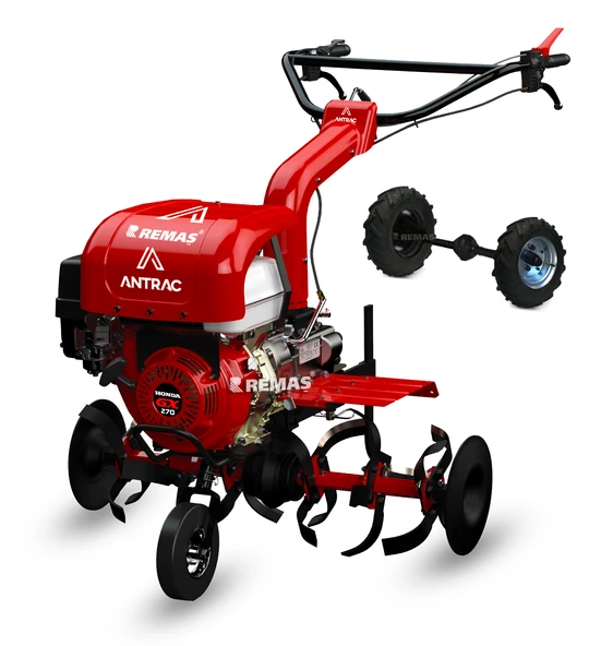 Antrac 270 Tekerlekli 3 ileri + 1 geri Şanzımanlı 9 HP GX270 Motorlu Benzinli Çapa Makinesi ürün görseli 1