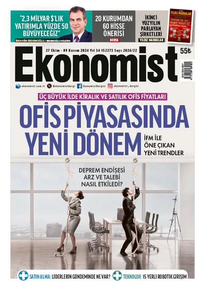 Ekonomist Dergi 27 Ekim - 9 Kasım 2024 ürün görseli 1