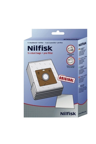 Nilfisk Coupe - One Serisi Toz Torbası ( 5 Li ) ürün görseli 1