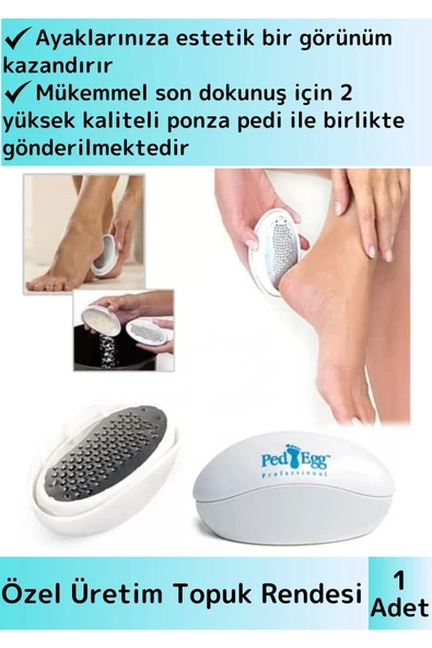 Premium Ölü Cilt Kaldırma Ölü Deri Nasır Temizleme Ayak Taban Bakım Törpüsü Topuk Rendesi ürün görseli 1