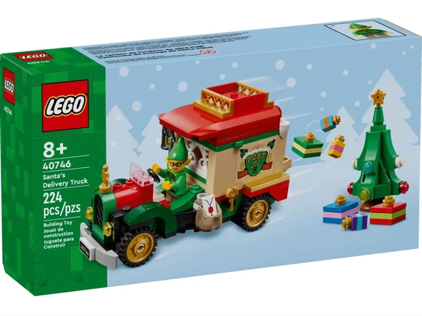 Lego 40746 Santa's Delivery Truck ürün görseli 1