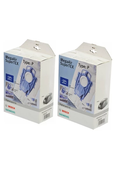 Siemens Vs 08Gp 1266 Süpürge Toz Torbası 8 Adet (2 Kutu) ürün görseli 1