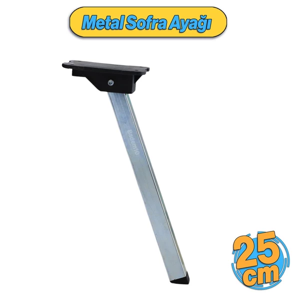 Sofra Ayağı 25 cm Metal Plastik Siyah Taban Katlanır Yer Sofrası Sini Altı Mobilya Ayak Sehpa Masa ürün görseli 1