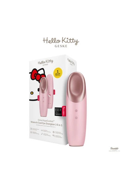 GESKE x Hello Kitty Soğutma ve Isıtma Sağlayan Akıllı  Göz Çevresi Masaj Cihazı Warm Cool Eye Energizer ürün görseli 1
