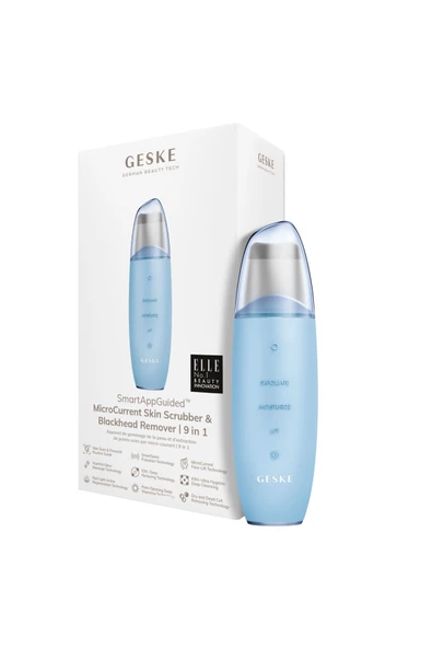 GESKE Mikro Akım Siyah Nokta Temizleme Cihazı MikroCurrent Skin Scrubber Blackhead Remover ürün görseli 1