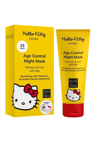 GESKE Anti Age Gece Maskesi Age Control Night Mask Head ürün görseli 1