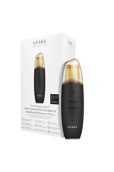 GESKE Mikro Akım Siyah Nokta Temizleme Cihazı MicroCurrent Skin Scrubber Blackhead Remover ürün görseli 1
