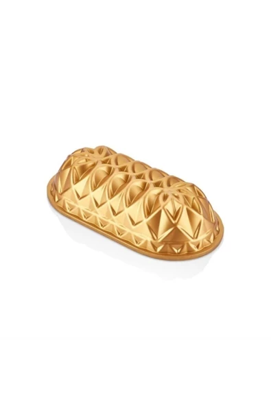 FALEZ Tutku 30x15x7 Cm Baton Döküm Kek Kalıbı Gold ürün görseli 1