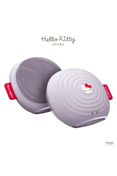 Hello Kitty Yüz Temizleme ve Masaj Cihazı (Titreşimli) Sonic Thermo Facial Brush ürün görseli 1