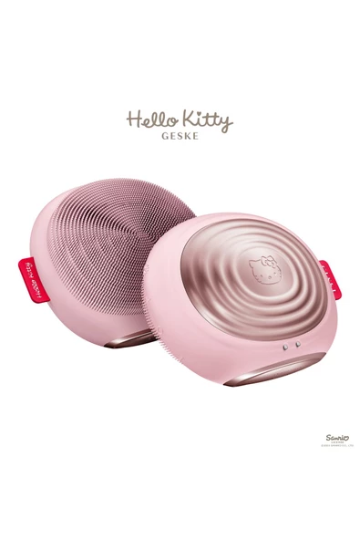 Hello Kitty Yüz Temizleme ve Masaj Cihazı (Titreşimli Isılı)  Sonic Thermo Facial Brush ürün görseli 1