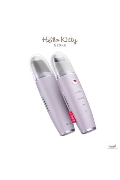 GESKE  Hello Kitty Mikro Akım Siyah Nokta Temizleme Cihazı MicroCurrent Skin Scrubber Blackhead Remover ürün görseli 1