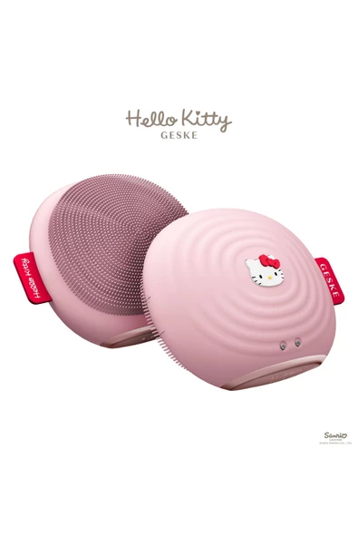 Hello Kitty Yüz Temizleme ve Masaj Cihazı (Titreşimli) Sonic Thermo Facial Brush ürün görseli 1