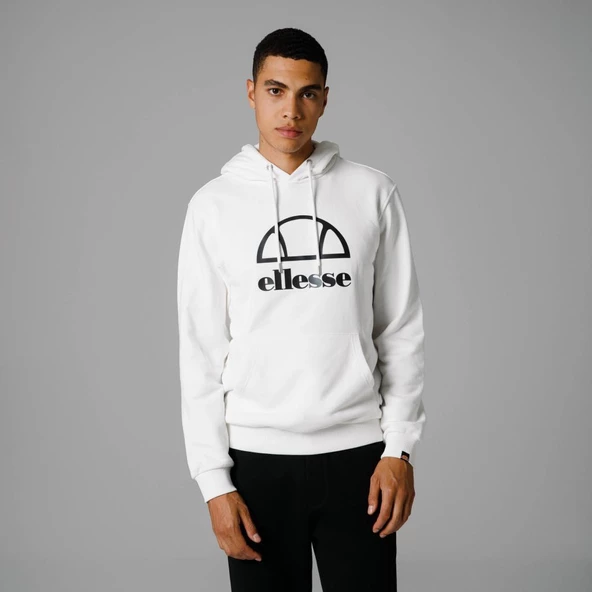 Ellesse Kapüşonlu Sweatshirt Beyaz Erkek EM253 ürün görseli 1