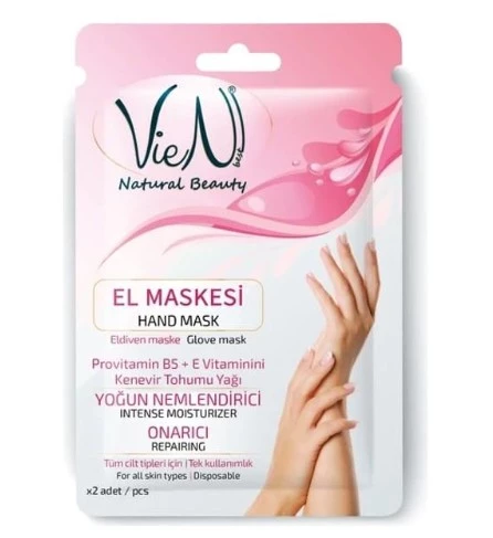 VİEN EL MASKESİ YOĞUN NEMLENDİRİCİLİ 2 Lİ ürün görseli 1