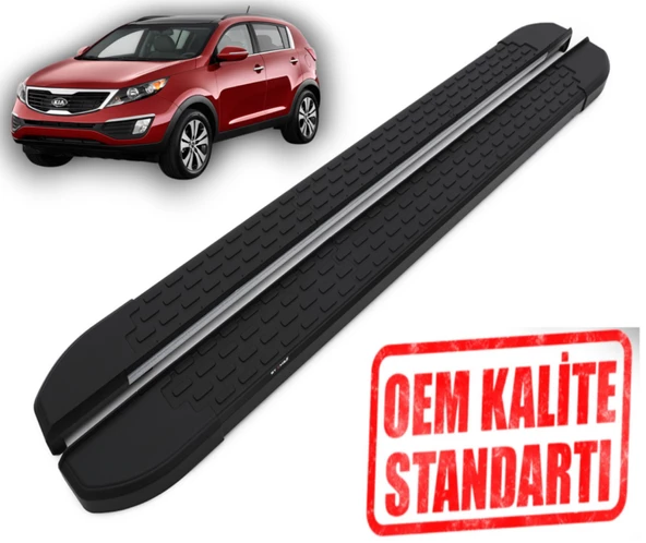 SPORTAGE 2010 2011 2012 2013 2014 2015 ARACA ÖZEL NEVADA SİYAH YAN BASAMAK ürün görseli 1