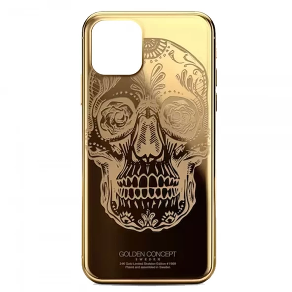 Apple iPhone 12 Pro Max Kuru Kafa Gold Kılıf ürün görseli 1
