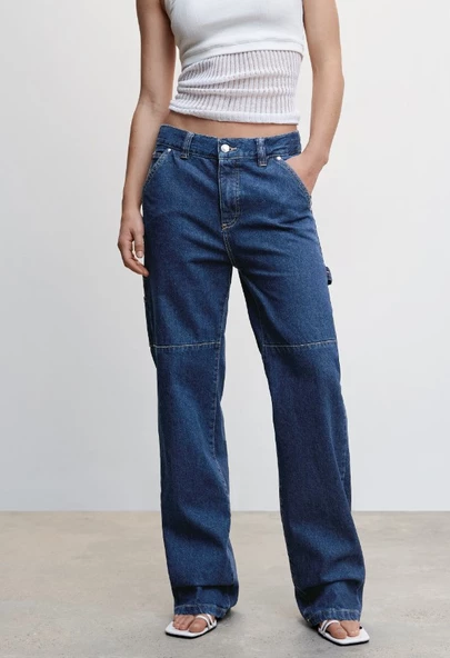 Mango Carpenter kargo jean ürün görseli 1