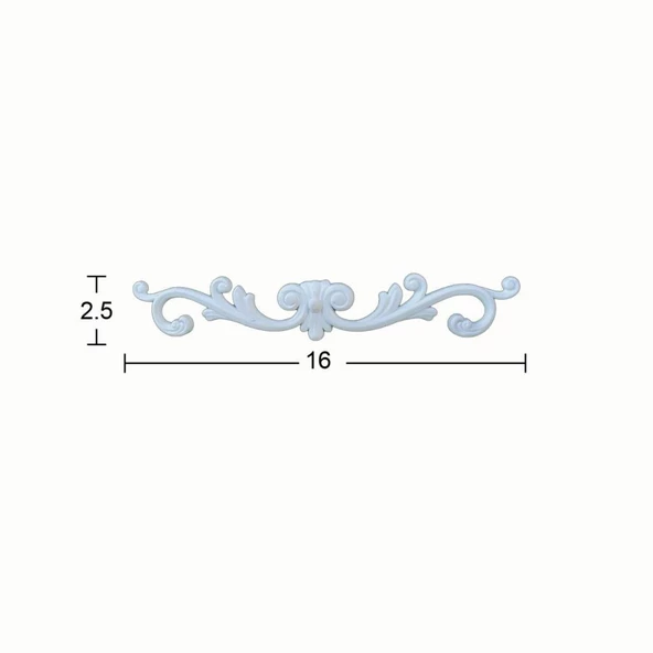 Bükülebilir Esnek Aplik 16x2,5cm EA-54 ürün görseli 1