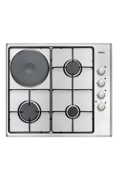 CVS DN 460 Inox 3 Doğalgaz +1 Elektrik  Setüstü Ocak ürün görseli 1