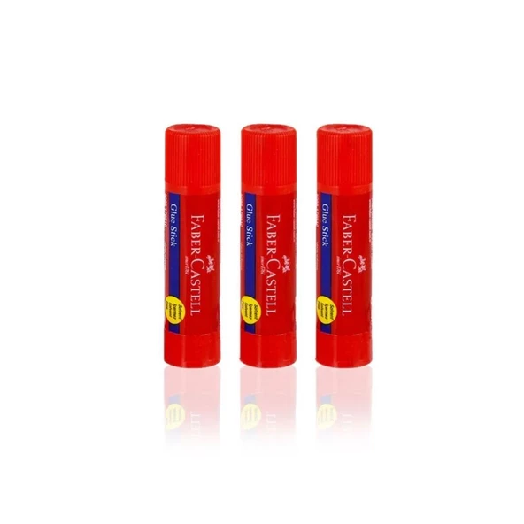 Faber Castell Stick Yapıştırıcı 20 Gr. - 3 Adet ürün görseli 1