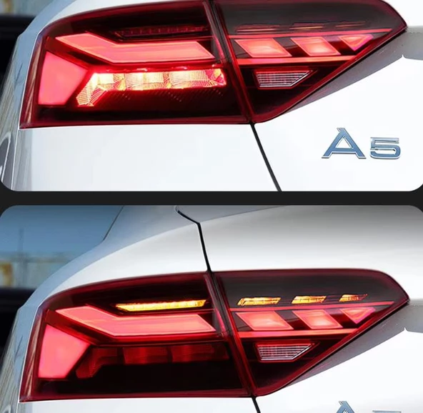 Audi A5 2008-2011 İçin 2020+ Led Stop (Led Stoplu Model için) - Resim 2