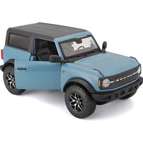 Maisto 1/24 2021 Model Ford Bronco Badlands Mavi Model Araba ürün görseli 1