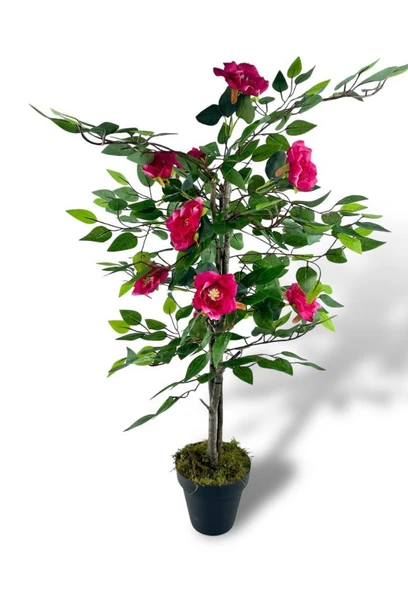 Nettenevime Yapay Ağaç Fuşya Nilüfer Ağacı 90cm ürün görseli 1