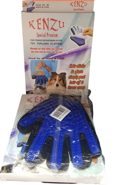 Kenzu Kedi Köpek Tüy Toplama Eldiveni ürün görseli 1
