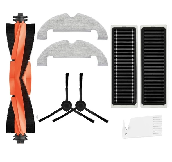 srfn ticaret Xiaomi Vacuum X10 (B102GL)/X10 (+) Plus (B102GL) Uyumlu 8 Parça Yedek Parça Seti ürün görseli 1