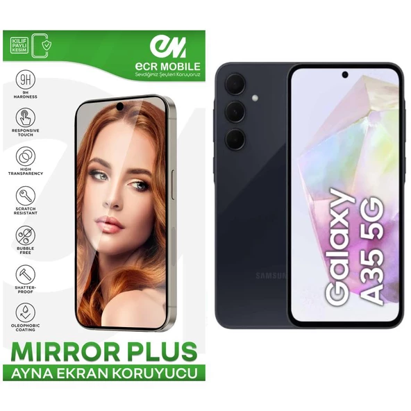 Samsung Galaxy A35 Esnek Ayna(Mirror) 9H Nano Ekran Koruyucu ürün görseli 1