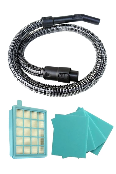 Philips FC 8633 Çelik Telli Süpürge Hortumu ve Hepa Filtresi 4 Süngerli ürün görseli 1